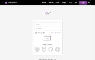 Codeanywhere screenshot 1