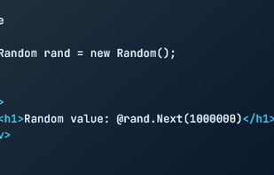 Only View - aspx page (razor syntax)