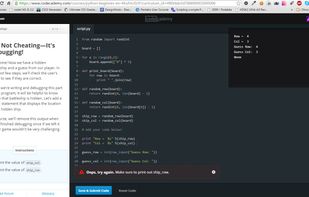 Codecademy screenshot 1