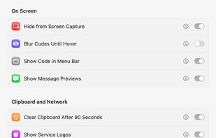 Privacy settings