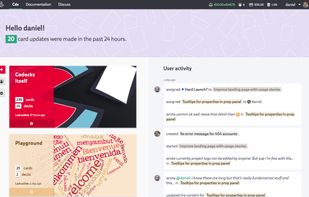 Get a quick overview of what's going on from your dashboard