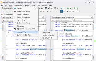 Code Compare screenshot 1