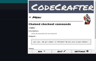 CodeCrafter screenshot 1