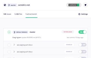 CodeFactor.io screenshot 3