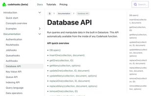 API documentation