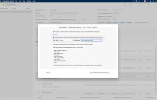 New feature of  setting up Authentication and Authorization