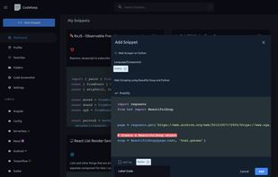 CodeKeep screenshot 1