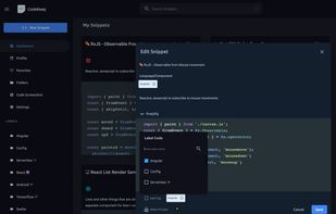 CodeKeep screenshot 2