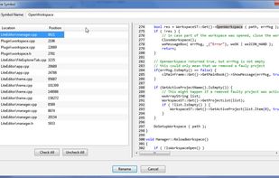 CodeLite screenshot 3
