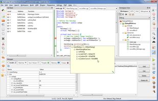 CodeLite screenshot 1