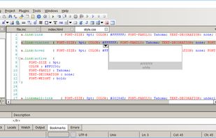 CodeLobster IDE screenshot 1