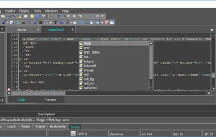 CodeLobster IDE screenshot 1