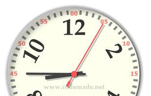 CodeMade Clock screenshot 1