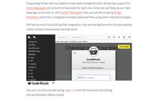 Embed your consoles in your blog or site.