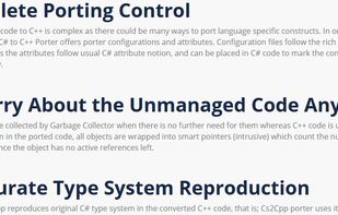 CodePorting.Native Cs2Cpp screenshot 2