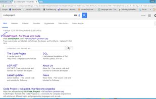CodeProject screenshot 1