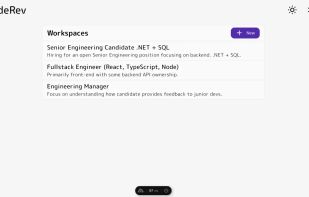 CodeRev screenshot 1