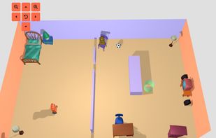 Obstacle avoidance course