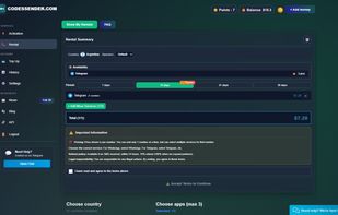 Codessender screenshot 1