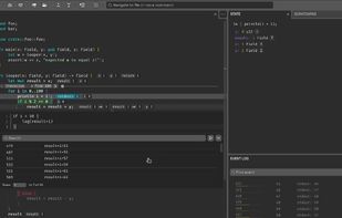 CodeTracer screenshot 2