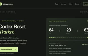 Codex Reset Tracker screenshot 1