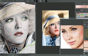 Capture and re-use  gradients from color photos to achieve stunnigly live results!