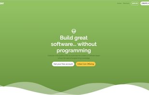 During our beta version, you can already create fully functional and advanced native Android apps. Soon you'll be able to build iOS apps, websites and more.