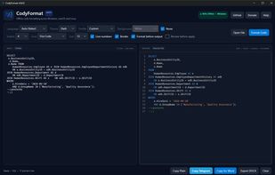 CodyFormat screenshot 1