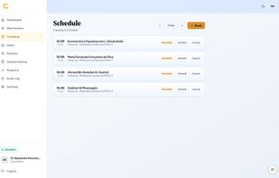 schedule