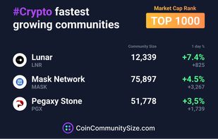CoinCommunitySize screenshot 2