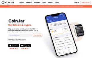 Coinjar screenshot 1