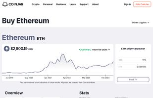 Coinjar screenshot 1