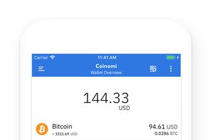 Coinomi screenshot 1