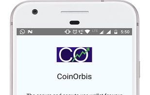 Coinorbis Bank Multi Cryptocurrency wallet screenshot 1