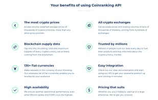 Coinranking API screenshot 1