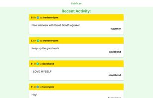 Cointr.ee screenshot 1