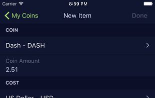 Adding a Portfolio item