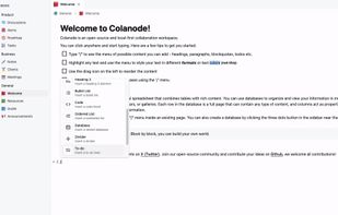 Colanode screenshot 1