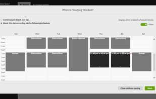 Cold Turkey screenshot 1