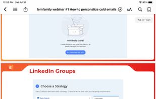 Feature of Coldlytics use case in a Lemlist webinar presentation.
