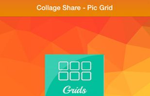 Collage Share - Pic Grid screenshot 1