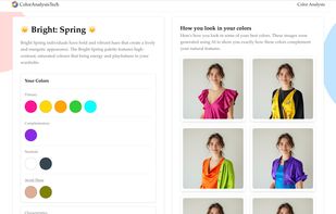 Color Analysis Tech screenshot 1