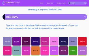 Color Hex Map screenshot 1
