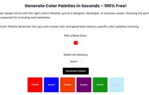 Color Pallete Generator - Free Online
