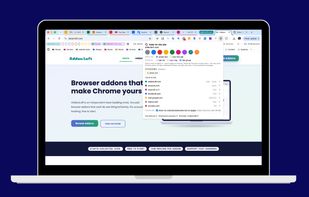 Colors carry across the whole browser, so the same site looks the same everywhere you meet it.