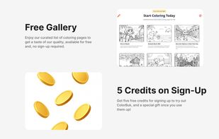 free coloring page gallery you can download and print without sign up. also get 5 free ai generation credits on sign up