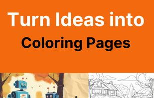 Coloring Book Generator screenshot 1