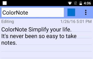 ColorNote screenshot 2