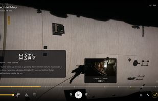 The video player, paused.