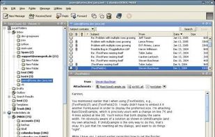 Columba screenshot 2
